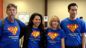 The 2014 Rent Board Slate: (left to right) John Selawsky, Paola LaVerde, Katherine Harr, and James Chang. Not pictured: Jesse Townley